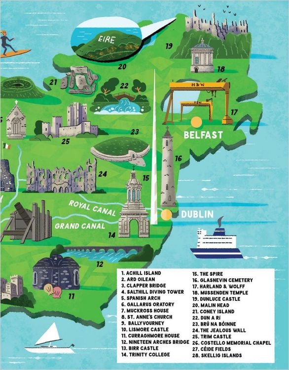 Produktbild: Ireland: The People, The Places, The Stories