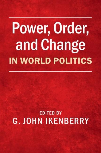 Produktbild: Power, Order, and Change in World Politics