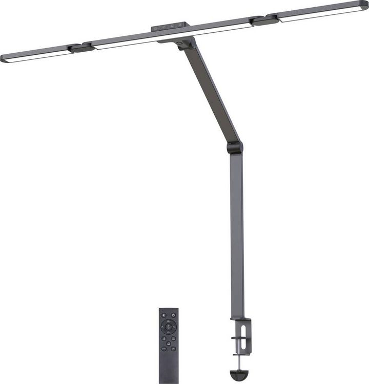 Produktbild: Sygonix SY-7459570 LED-Schreibtischleuchte LED LED 17W Schwarz
