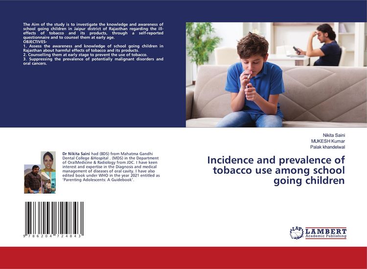 Produktbild: Incidence and prevalence of tobacco use among school going children