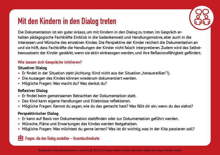 Produktbild: Beobachten und dokumentieren in der Kita