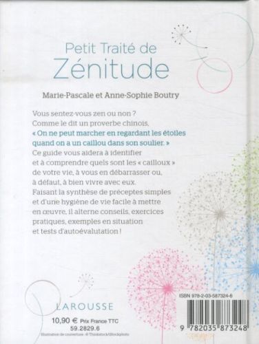 Produktbild: Petit trait&eacute; de z&eacute;nitude : pour d&eacute;velopper durablement votre bien &ecirc;tre