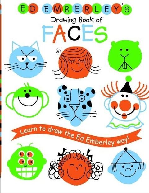 Produktbild: Ed Emberley's Drawing Book of Faces