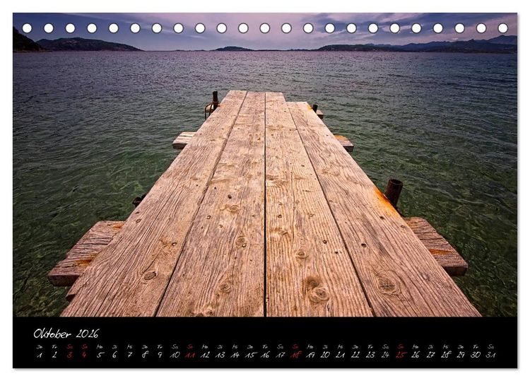 Produktbild: Der Norden Sardiniens (Tischkalender 2026 DIN A5 quer), CALVENDO Monatskalender