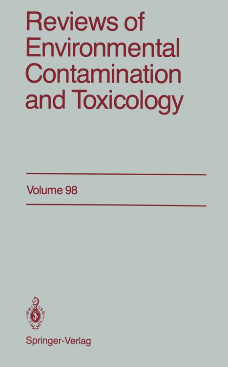Produktbild: Reviews of Environmental Contamination and Toxicology