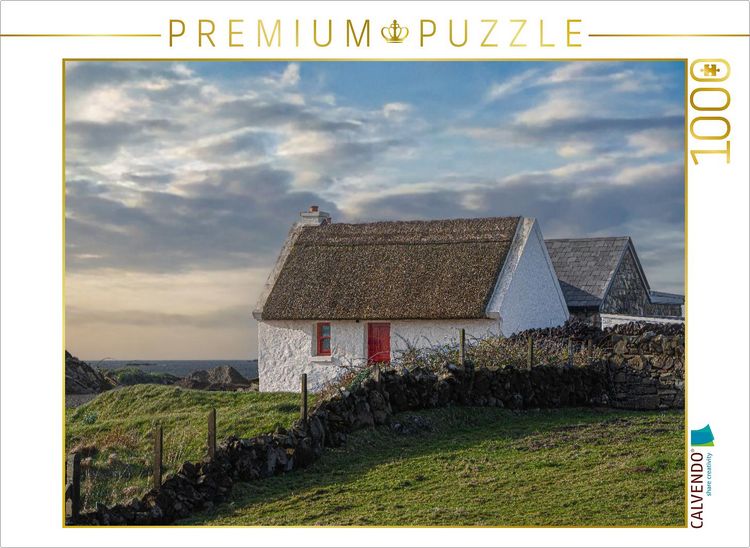 Produktbild: CALVENDO Puzzle Fischerhaus, Co. Galway | 1000 Teile Lege-Gr&ouml;&szlig;e 64x48cm Foto-Puzzle f&uuml;r gl&uuml;ckliche Stunden