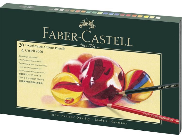 Produktbild: Faber-Castell Geschenkset Polychromos + Zubeh&ouml;r