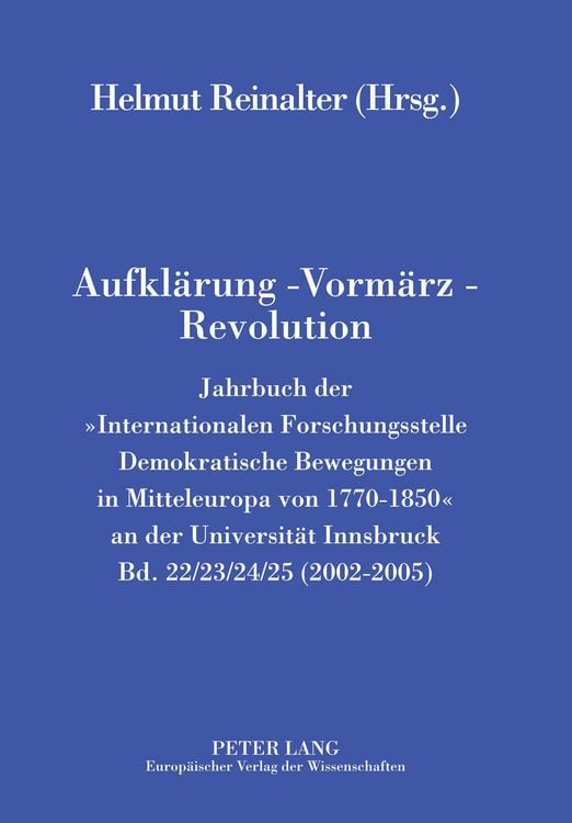 Produktbild: Aufkl&auml;rung - Vorm&auml;rz - Revolution