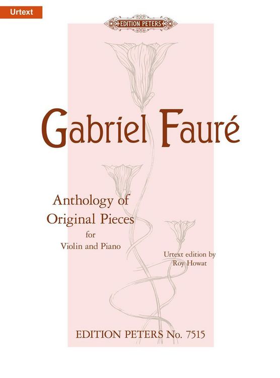 Produktbild: Faur&eacute;, G: Anthology of Original Pieces for Violin and Piano