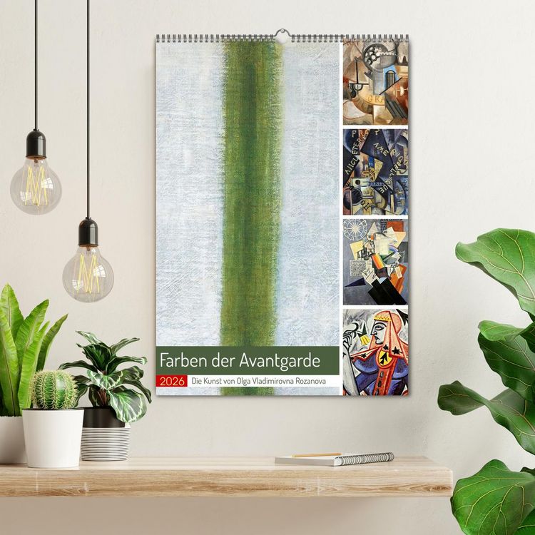 Produktbild: Farben der Avantgarde (Wandkalender 2026 DIN A2 hoch), CALVENDO Monatskalender