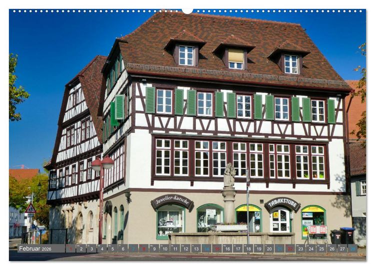 Produktbild: Stuttgarter Tagestouren (Wandkalender 2026 DIN A2 quer), CALVENDO Monatskalender