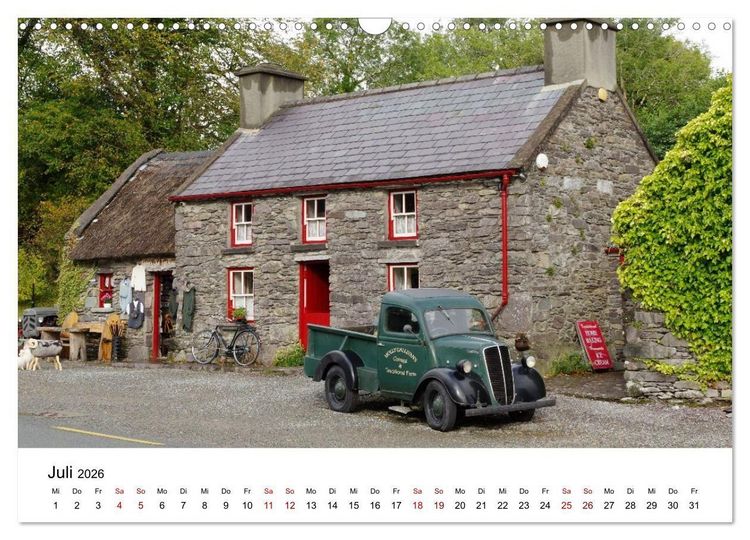 Produktbild: Irland &ndash; Magische Orte zwischen Meer und Geschichte (Wandkalender 2026 DIN A3 quer), CALVENDO Monatskalender