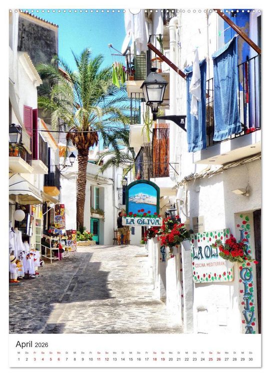 Produktbild: Ab nach Ibiza (hochwertiger Premium Wandkalender 2026 DIN A2 hoch), Kunstdruck in Hochglanz