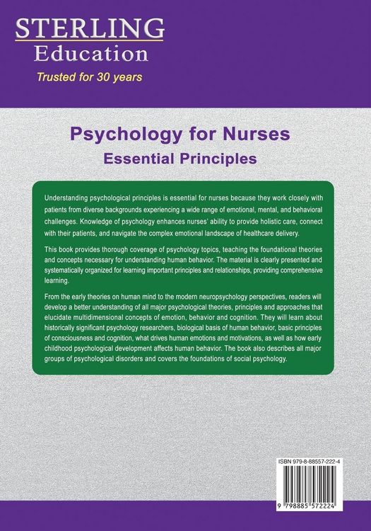 Produktbild: Psychology for Nurses