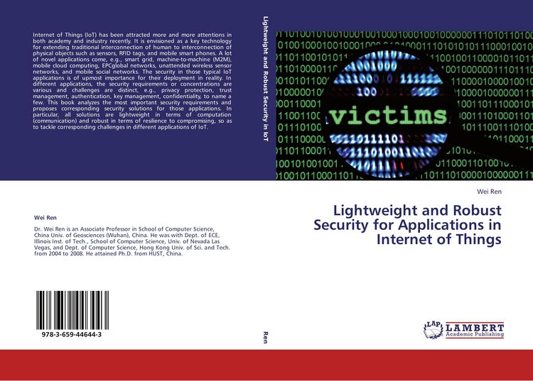 Produktbild: Lightweight and Robust Security for Applications in Internet of Things