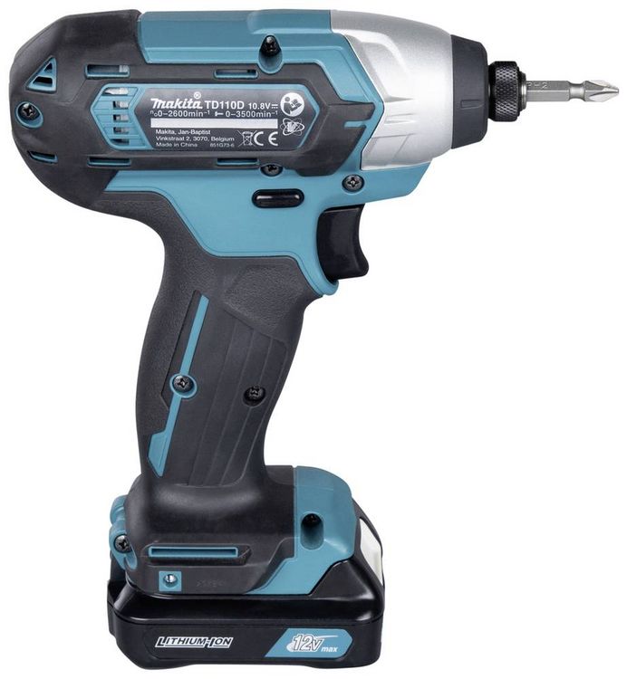 Produktbild: Makita TD110DZ Akku-Schlagschrauber 110 Nm 10.8V