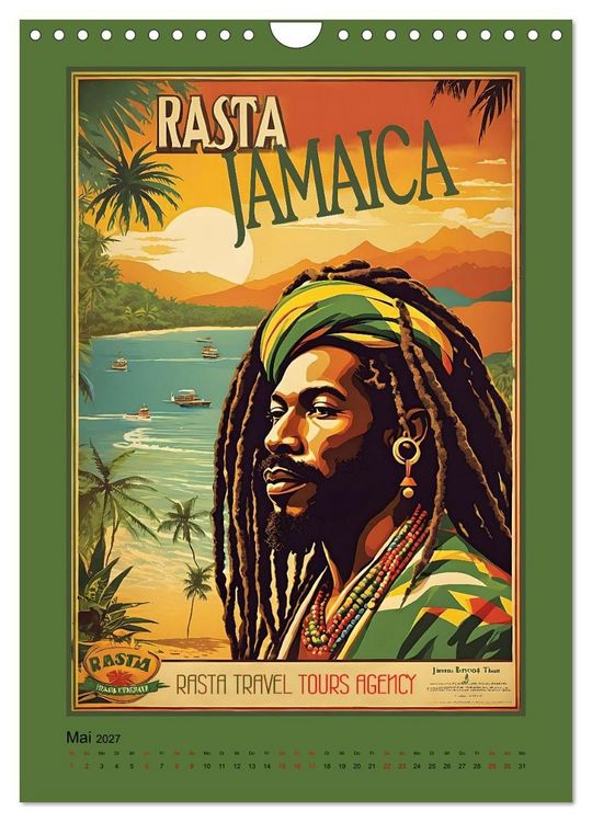 Produktbild: Exotic Travel Poster - nostalgische Abenteuerreisen um die Welt (Wandkalender 2027 DIN A4 hoch), CALVENDO Monatskalender