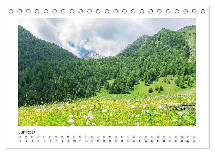 Produktbild: S&uuml;dtirol - Traumhafte Berge und Seen im Norden Italiens (Tischkalender 2027 DIN A5 quer), CALVENDO Monatskalender