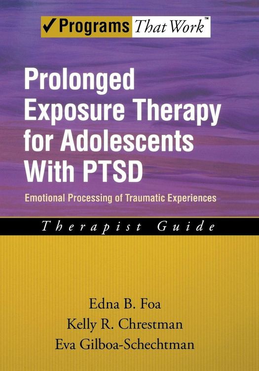 Produktbild: Prolonged Exposure Therapy for Adolescents with PTSD
