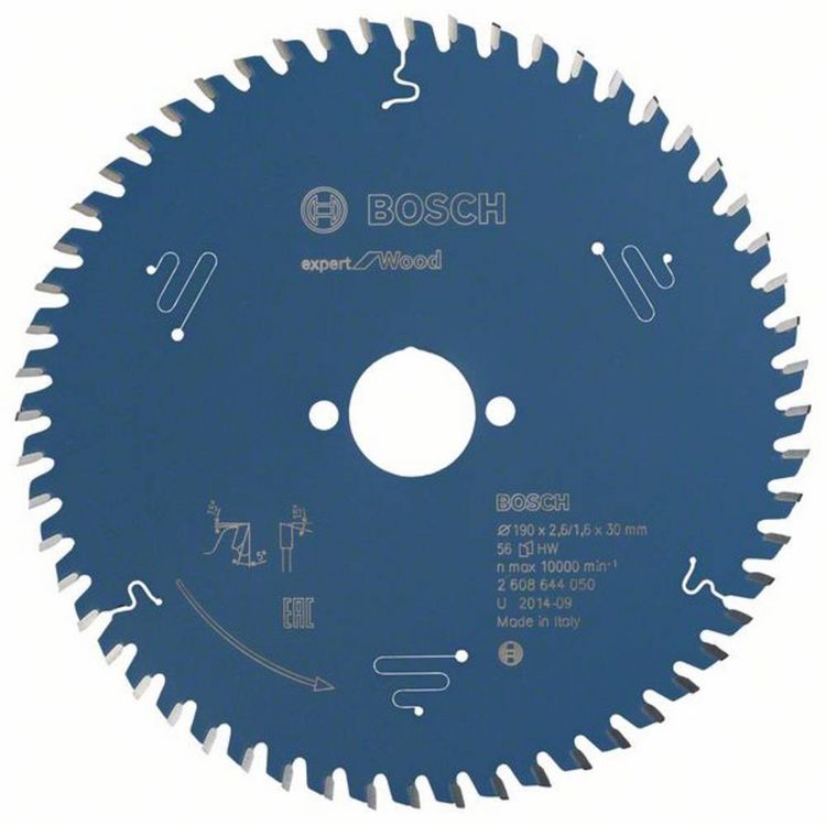 Produktbild: Bosch Accessories Expert for Wood 2608644050 Kreiss&auml;geblatt 190 x 30 x 1.6 mm Z&auml;hneanzahl: 56 1 St.
