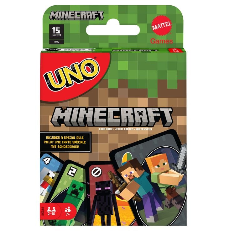 Produktbild: Mattel Games - UNO Minecraft