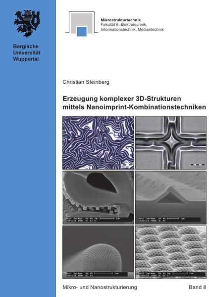 Produktbild: Mikro- und Nanostrukturierung / Erzeugung komplexer 3D-Strukturen mittels Nanoimprint-Kombinationstechniken