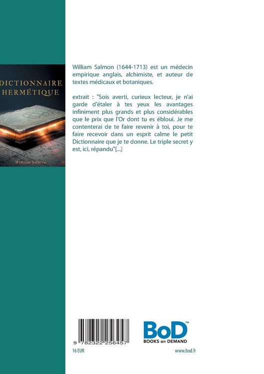 Produktbild: Dictionnaire herm&eacute;tique