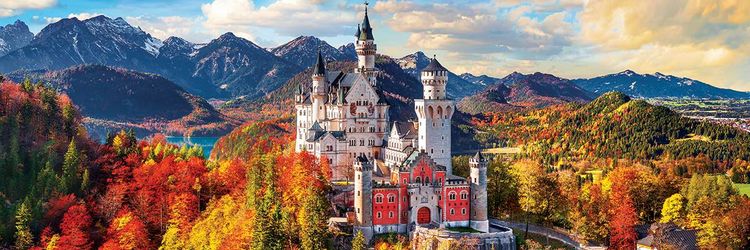 Produktbild: Herbstliches Neuschwanstein (Puzzle)