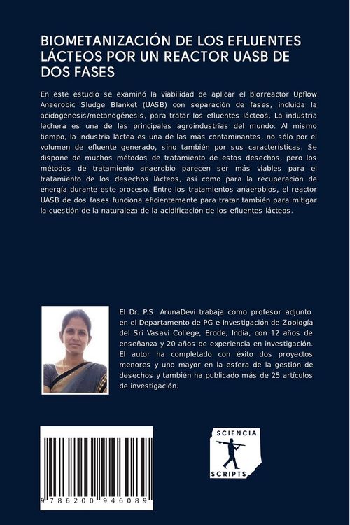 Produktbild: Biometanizaci&oacute;n De Los Efluentes L&aacute;cteos Por Un Reactor Uasb De Dos Fases