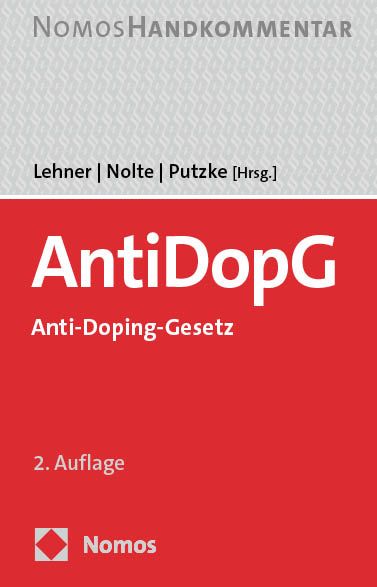 Produktbild: Anti-Doping-Gesetz: AntiDopG