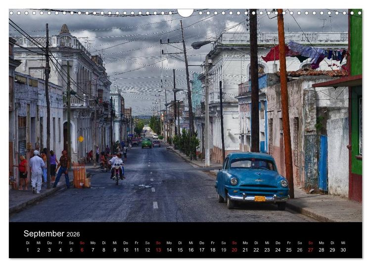 Produktbild: Cuba Cars (Wandkalender 2026 DIN A3 quer), CALVENDO Monatskalender