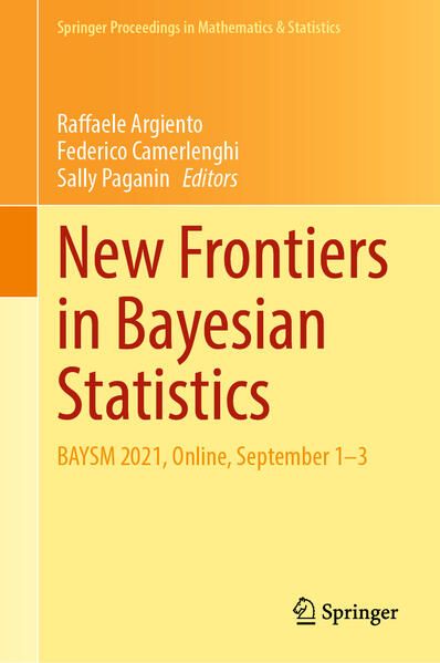 Produktbild: New Frontiers in Bayesian Statistics