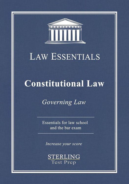 Produktbild: Constitutional Law, Law Essentials