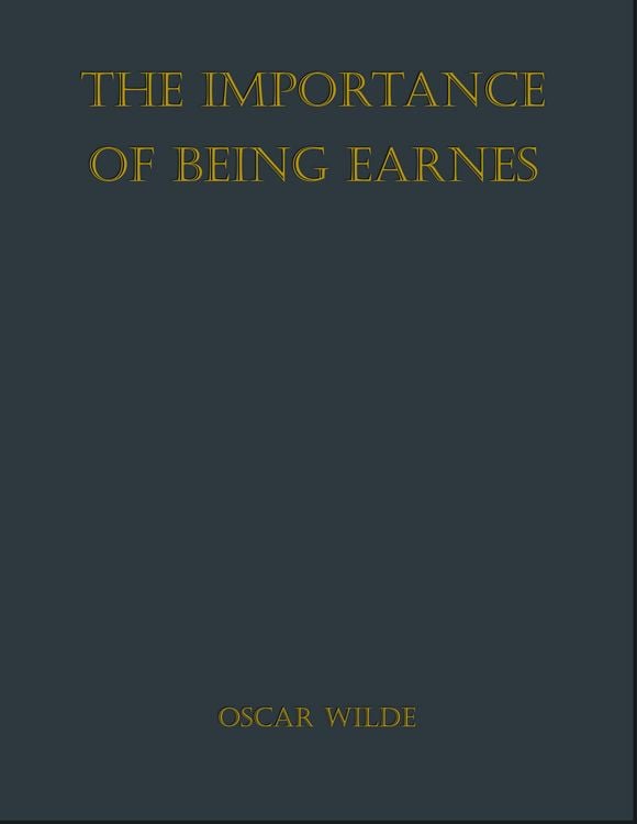 Produktbild: The Importance of Being Earnest