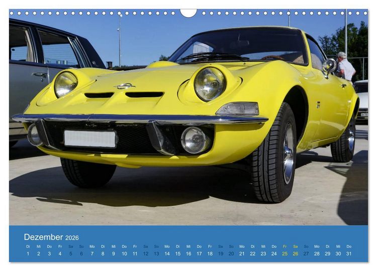 Produktbild: Opel Classics (Wandkalender 2026 DIN A3 quer), CALVENDO Monatskalender