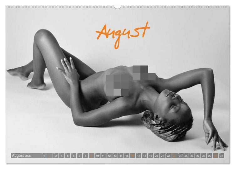 Produktbild: Erotik Fotoart Klassische Aktfotografie (Wandkalender 2026 DIN A2 quer), CALVENDO Monatskalender