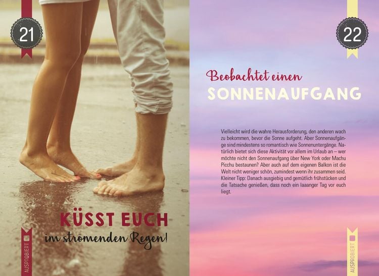 Produktbild: 99 herrlich verr&uuml;ckte Ideen f&uuml;r euer Leben zu zweit