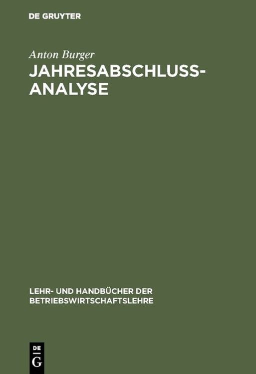Produktbild: Jahresabschlussanalyse