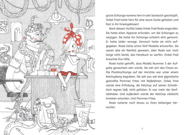 Produktbild: Die Forscherbande: Rosie Revere und die Erfindung der Zeichenmaschine