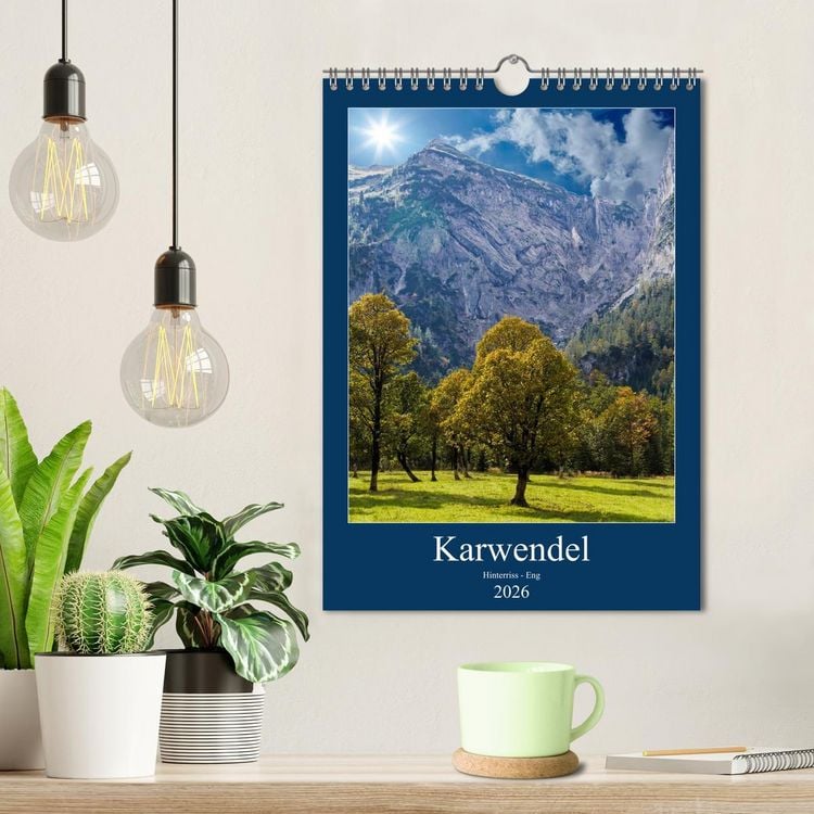 Produktbild: Karwendel - Hinterriss-Eng (Wandkalender 2026 DIN A4 hoch), CALVENDO Monatskalender