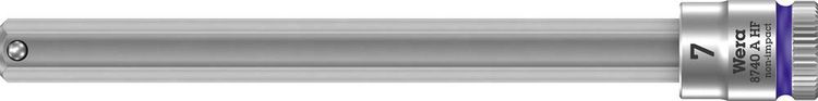 Produktbild: Wera 8740A 05003342001 Innen-Sechskant Steckschl&uuml;ssel-Bit-Einsatz 7mm 1/4\" (6.3 mm)