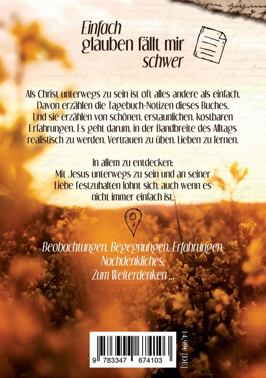 Produktbild: Einfach glauben f&auml;llt mir schwer