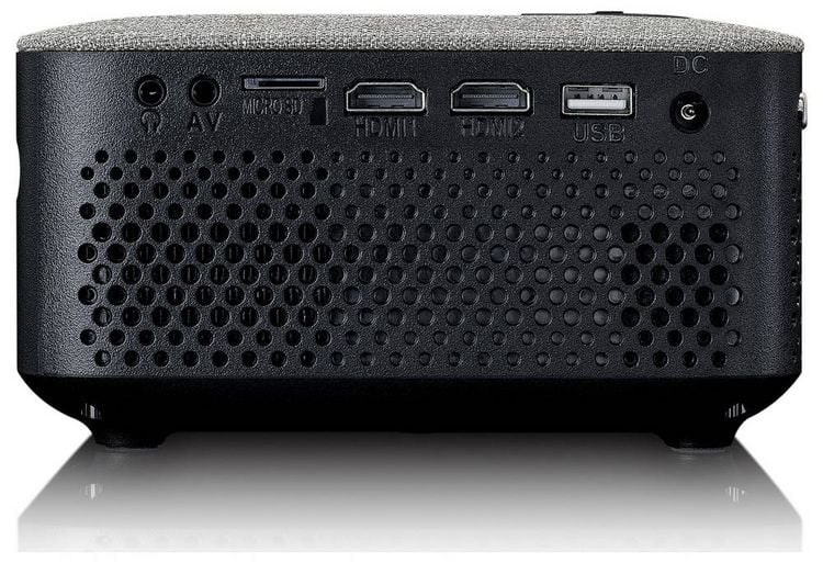 Produktbild: Lenco Beamer LPJ-700BKGY LCD 4000lm 1280 x 720 HD HD ready, Integrierter Lautsprecher