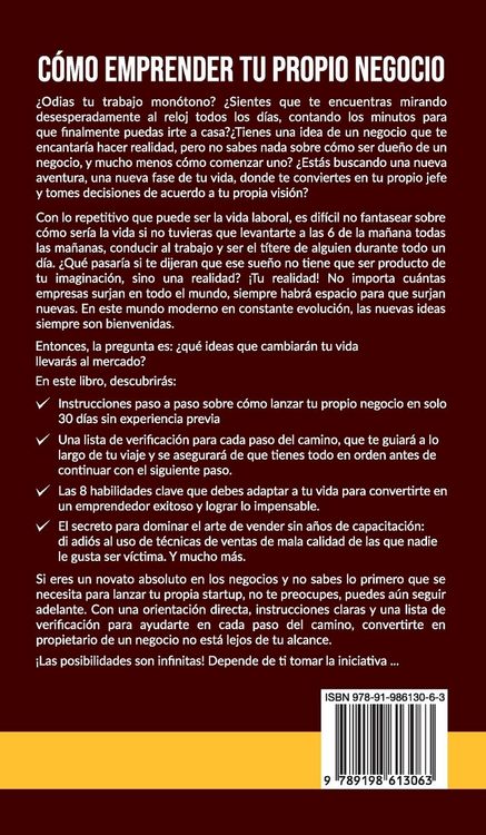 Produktbild: C&oacute;mo Emprender Tu Propio Negocio