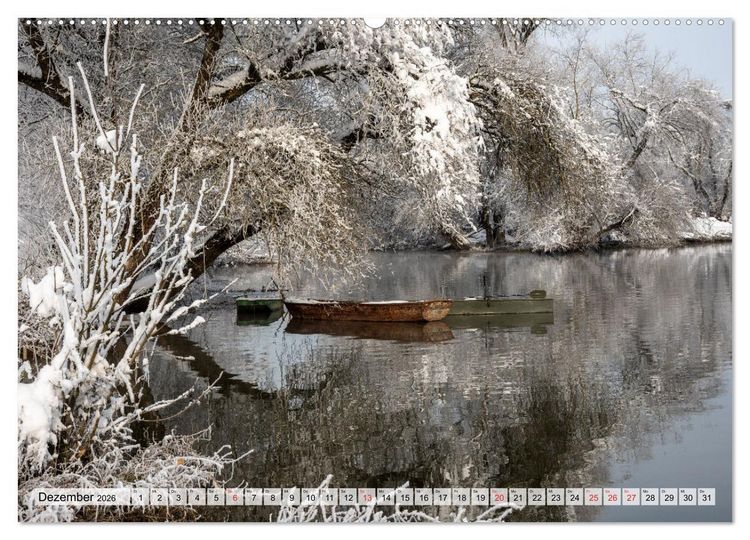Produktbild: Die Donau zwischen Weltenburg und Passau (Wandkalender 2026 DIN A2 quer), CALVENDO Monatskalender