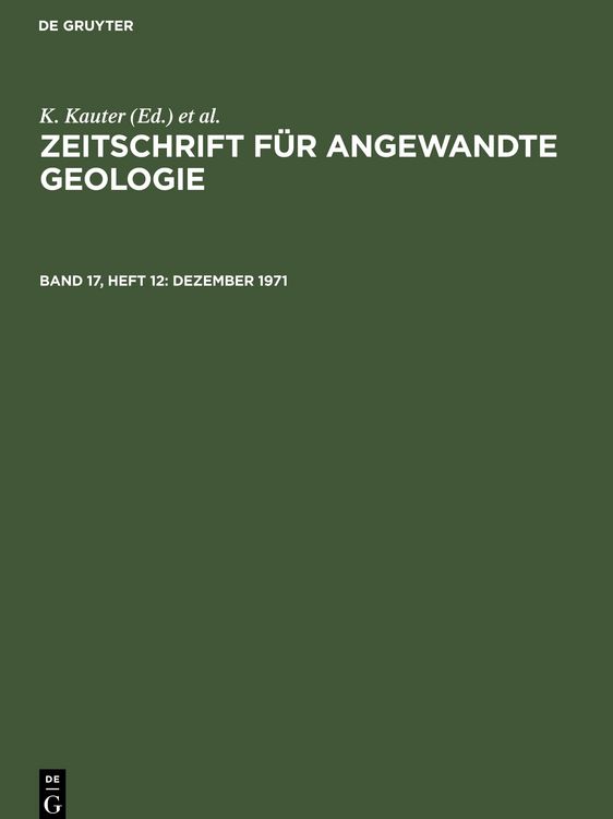 Produktbild: Dezember 1971