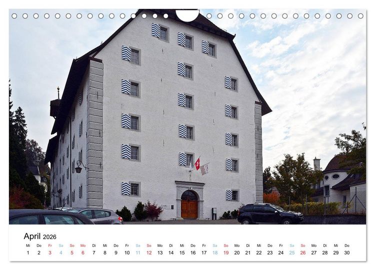 Produktbild: LUZERN Wo sich Reuss und Vierwaldst&auml;ttersee begegnen (Wandkalender 2026 DIN A4 quer), CALVENDO Monatskalender