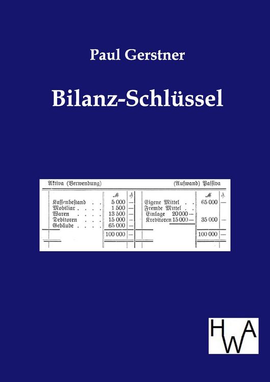 Produktbild: Bilanz-Schl&uuml;ssel
