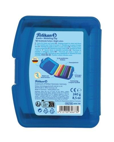 Produktbild: Pelikan Knete creaplast&reg; Blaue Box 14er Set
