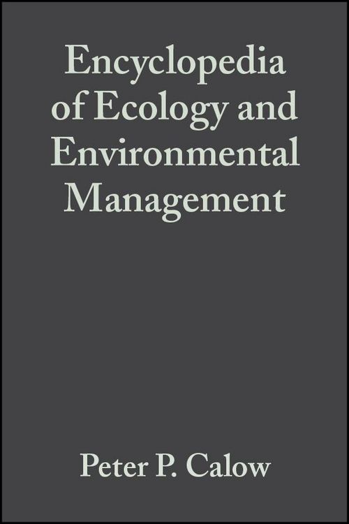 Produktbild: Encyclopedia of Ecology and Environmental Management